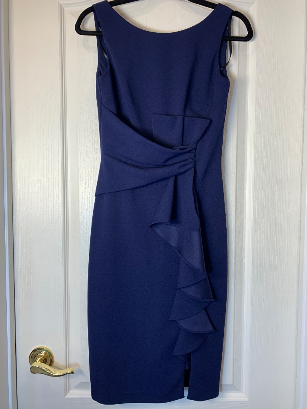 Avery G by Melanie Lyne Navy Blue Cocktail Dress NWT Size 2 Wedding Guest Cruise